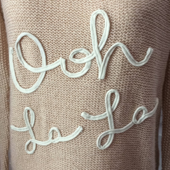 Lauren Conrad Ooh La La sweater.Semi fitted  style - Picture 2 of 5